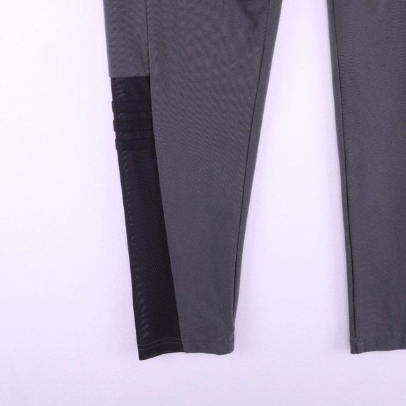 ADIDAS 3 Stripe Green Leggings - Picture 6 of 8